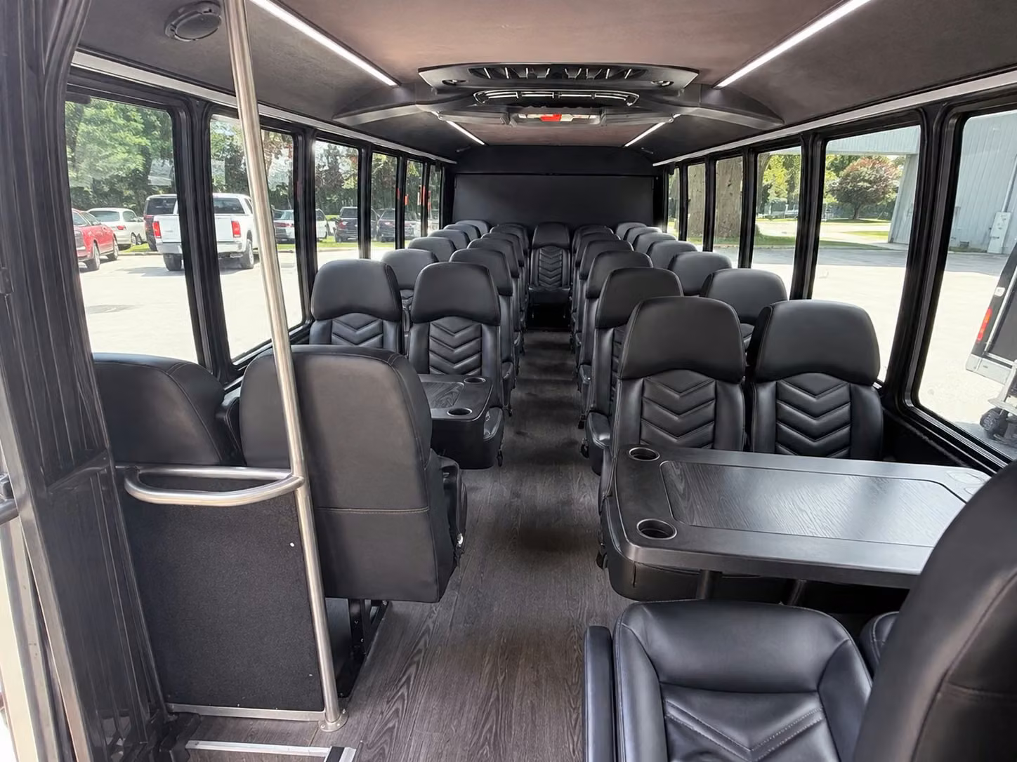 20 passenger minibus inside