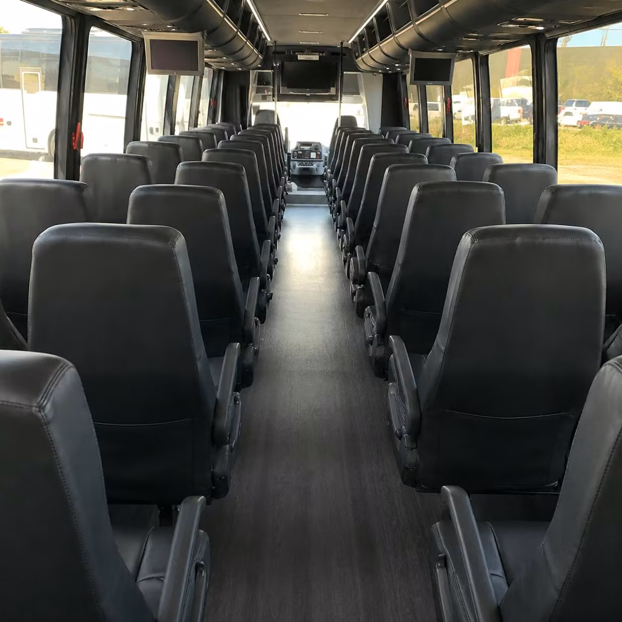 30 passenger minibus inside