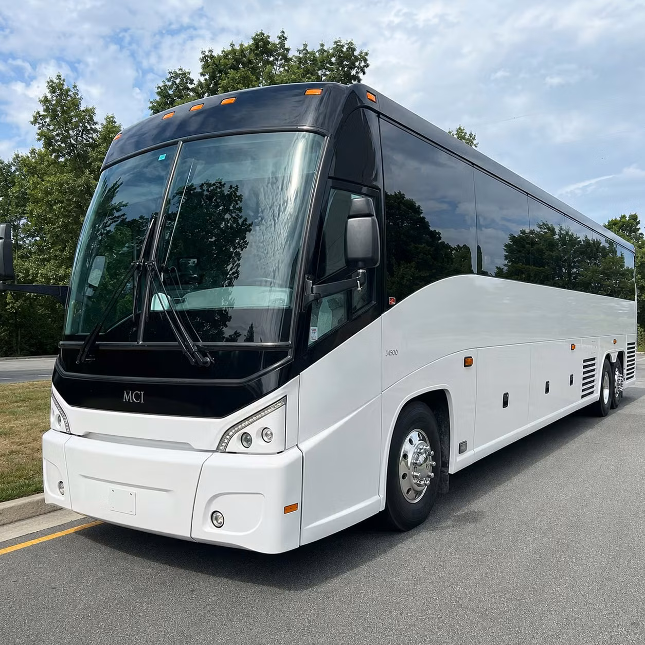 56 passenger charter bus