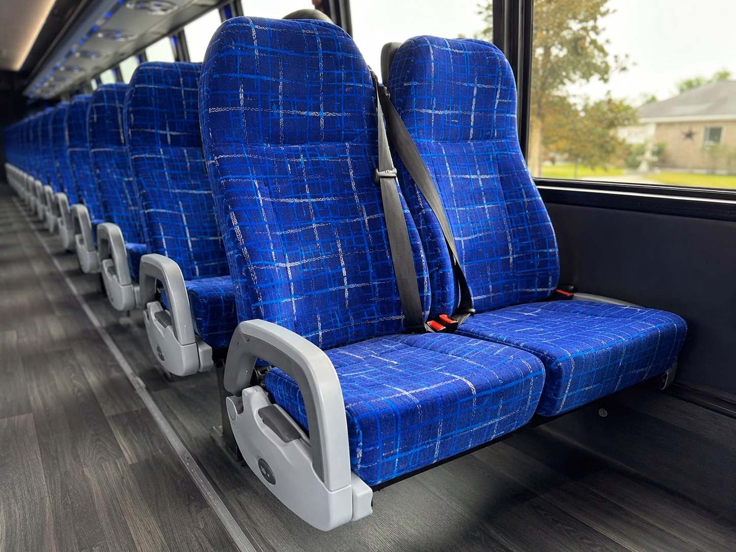 carrollton charter bus interior