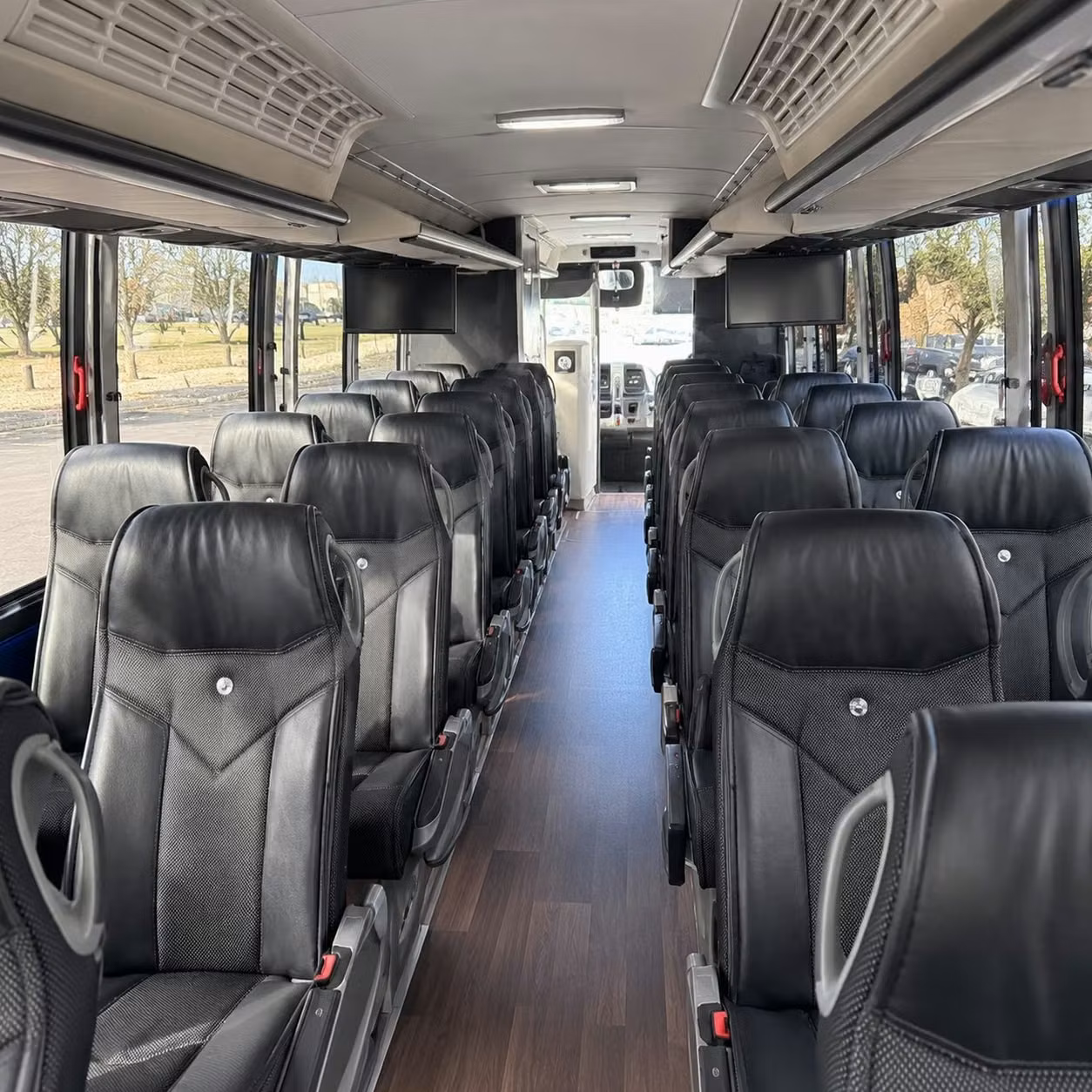 carrollton charter buses for base access security compliance and dod approved transportation