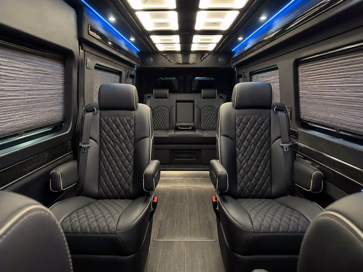sprinter van with driver interior